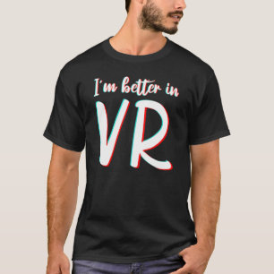 Vrバーチャルリアリティの皮肉で良い Tシャツ