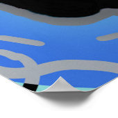 VRヘッドセットゲーム時間ダイナミック背景 ポスター (角)