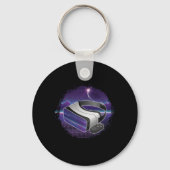 VRヘッドセットバーチャルリアリティゲーマーゲームギークギフト キーホルダー (正面)