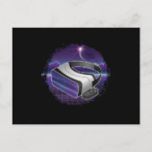 VRヘッドセットバーチャルリアリティゲーマーゲームギークギフト ポストカード (正面)