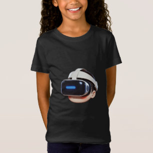 VRヘッドセット グラフィックTシャツ – バーチャルリアリティ Tシャツ