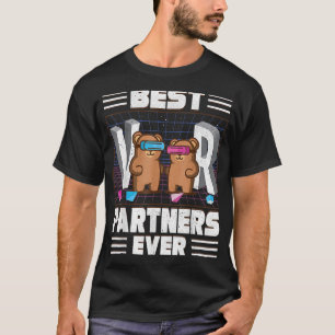 VR最高のパートナーEver Virtual Reality VR Bear Cou Tシャツ