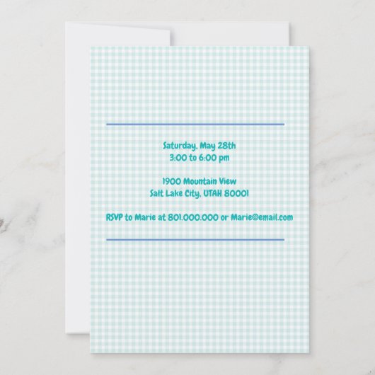 VR誕生日ボーイゲーマーパーティー群一致  招待状 (裏面)