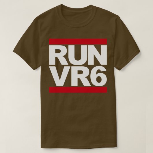 VR走6 Tシャツ (デザイン正面)