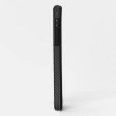 "VR38DETT"のスカイラインGTRの灰色のシルエットのロゴ Case-Mate iPhoneケース (裏面/左)