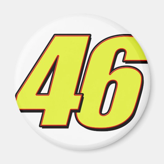 VR46朱書き マグネット (正面)