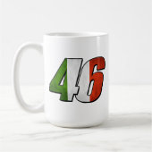 VR46flag コーヒーマグカップ (左)