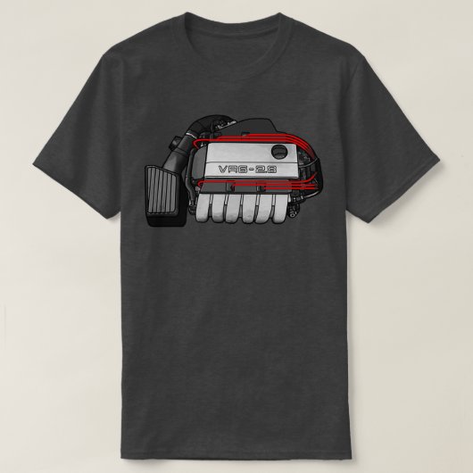 VR6 Tシャツ (デザイン正面)