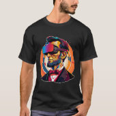 Vr Headset Abraham Lincoln Video Game Virtual Real Tシャツ (正面)