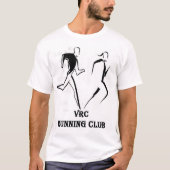 VRCランニングクラブ – ウィメンズ Tシャツ (正面)