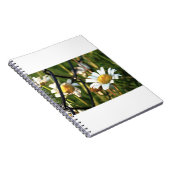 Vrede achter het hek. In bloemen illustratief. ノートブック (右側)