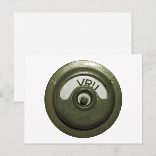 Vrij、空き ポストカード (正面/裏面)