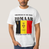 Vrijheid is er niet zomaar tシャツ (正面)