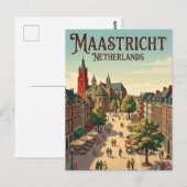Vrijthof Square, Maastricht Netherlands ポストカード (正面/裏面)
