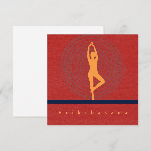 Vrikshasana Art Card シーズンカード (正面/裏面)