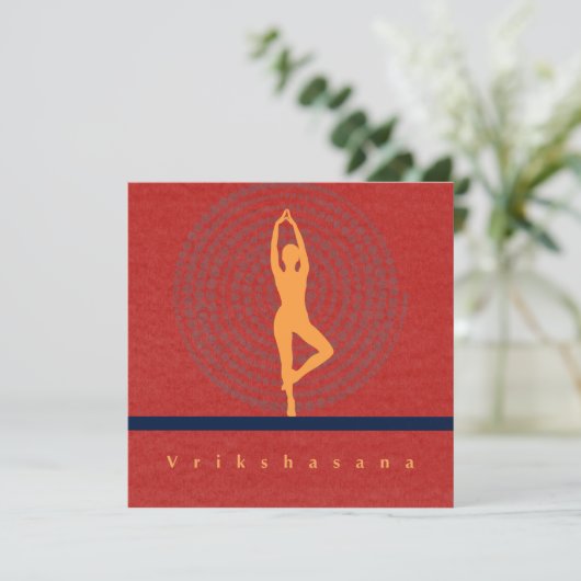 Vrikshasana Art Card シーズンカード (スタンド正面)