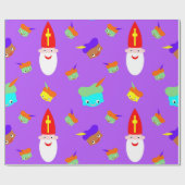 Vrolijk pakpapier ラッピングペーパー (フラット)