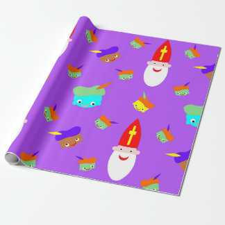 Vrolijk pakpapier ラッピングペーパー