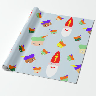 Vrolijk Sinterklaas pakpapier ラッピングペーパー