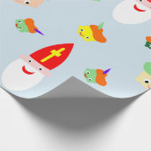 Vrolijk Sinterklaas pakpapier ラッピングペーパー (角)