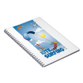 Vrolijke kiteサーフィン。 ノートブック (右側)