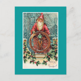 Vroolijk Kerstfeestヴィンテージオランダクリスマスカード シーズンポストカード