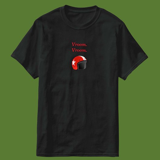 Vroom vroomオートバイTシャツ Tシャツ