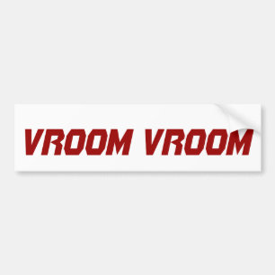 Vroom Vroomバンパーステッカー バンパーステッカー