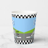 Vroom Vroomレーシングカーロードボーイバースデーパーティー 紙コップ (右)