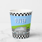 Vroom Vroomレーシングカーロードボーイバースデーパーティー 紙コップ (正面)