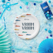 Vroom Vroom輸送 ペーパープレート (パーティー)