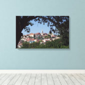 Vrsar、クロアチア キャンバスプリント (インサイチュ (ウッドフロア))