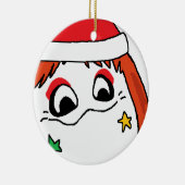 vry niekoのwureeのcrimmus セラミックオーナメント (右)