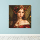 VS001_Vivid Fairy - Christmas Edition #1 キャンバスプリント (インサイチュ (ウッドフロア))