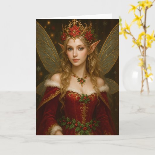 VS002_Vivid Fairy - Christmas Edition #2 カード (黄色い花)
