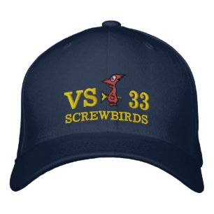 VS-33ドライバード1960-2006 46年S-2 S-3 刺繍入りキャップ