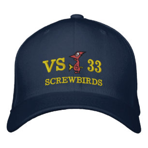 VS-33ネジバードWESTPAC 1988-1989 USS NIMITZ 刺繍入りキャップ