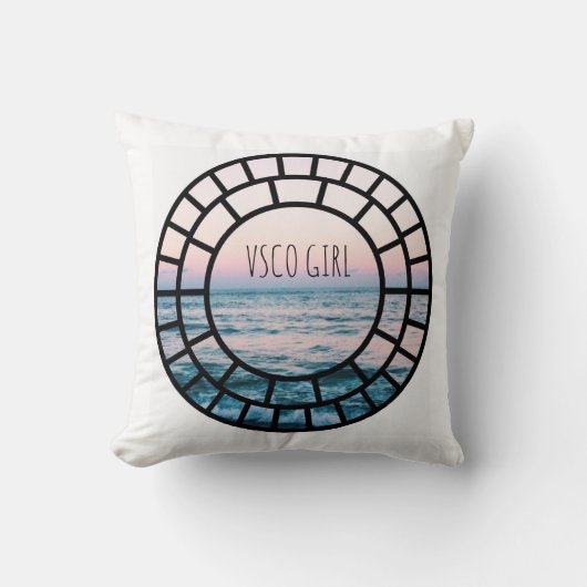 VSCOガールピロー クッション (正面)