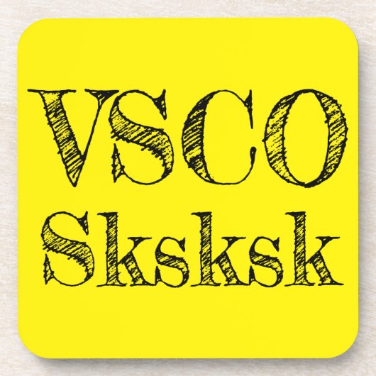 VSCOスカスク コースター (正面)