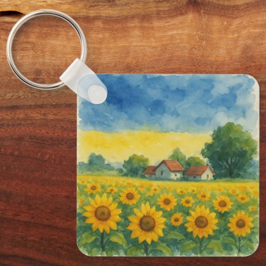 Vse bude Ukraina. Все буде Україна. keychain キーホルダー (正面)