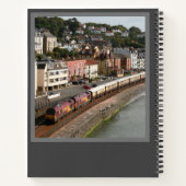 VSOE列車の旅行ログ – あなたの写真と名前 ノートブック (裏面)