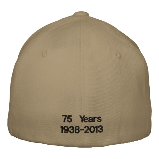 VSSA 75th Anniversary Hat 刺繍入りキャップ (裏面)