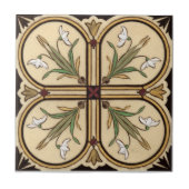 VT0001再生のアンティークTransferware タイル (正面)