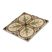 VT0001再生のアンティークTransferware タイル (側面)