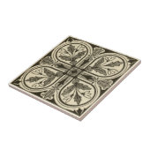 VT0005再生のアンティークTransferware タイル (側面)