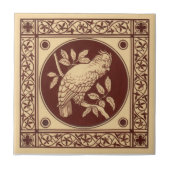 VT0009再生のアンティークTransferware タイル (正面)