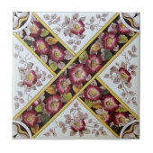 VT0016再生のアンティークTransferware タイル (正面)