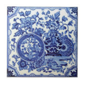 VT0017再生のアンティークTransferware タイル (正面)