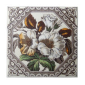 VT0036再生のアンティークTransferware タイル (正面)