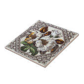 VT0036再生のアンティークTransferware タイル (側面)